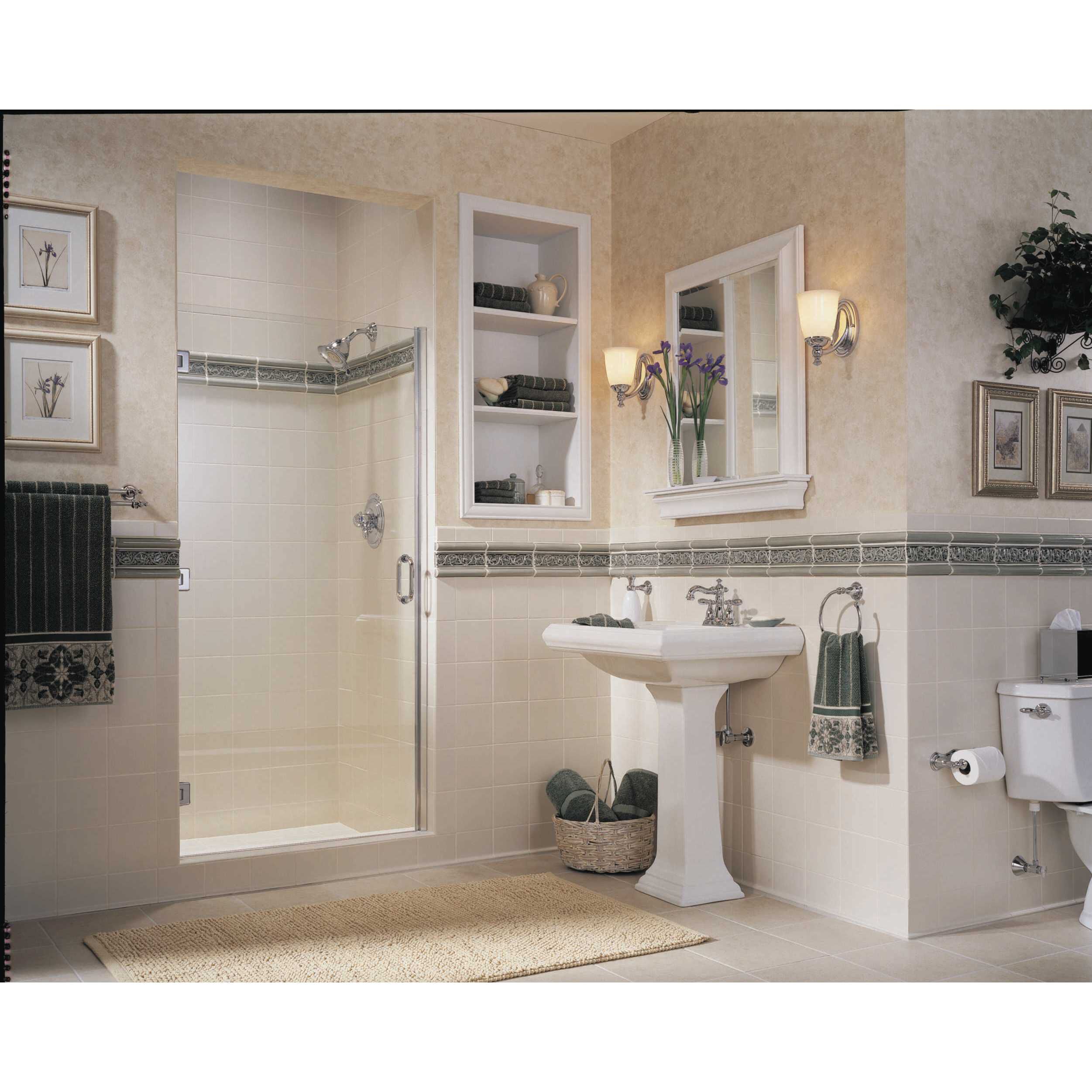 Juno 1 Light 6 inch Polished Chrome Bath Vanity Wall Light, Delta